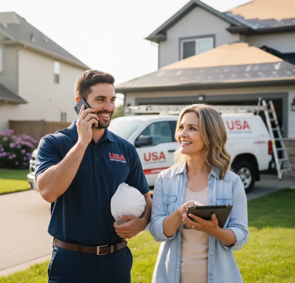 USA Roof Repair Experts customer support in Sedgwick